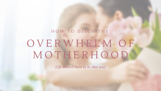 how to ditch the overwhelm