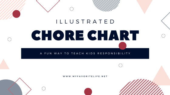 Illustrated Chore Chart Blog Title