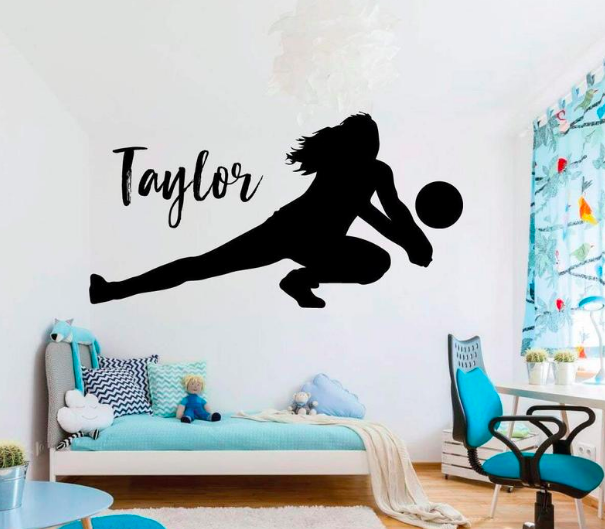 Volleyball Wall Decor - gifts for kids