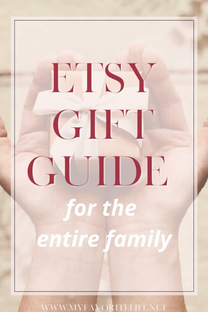 Etsy Gift Guide Pin Image